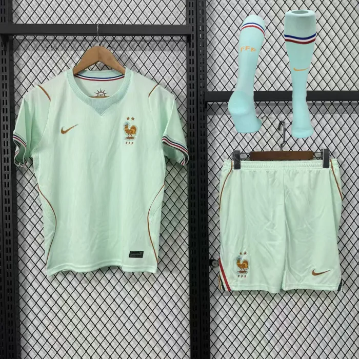 Kids France Away Jersey Suit & Socks World Cup 2026