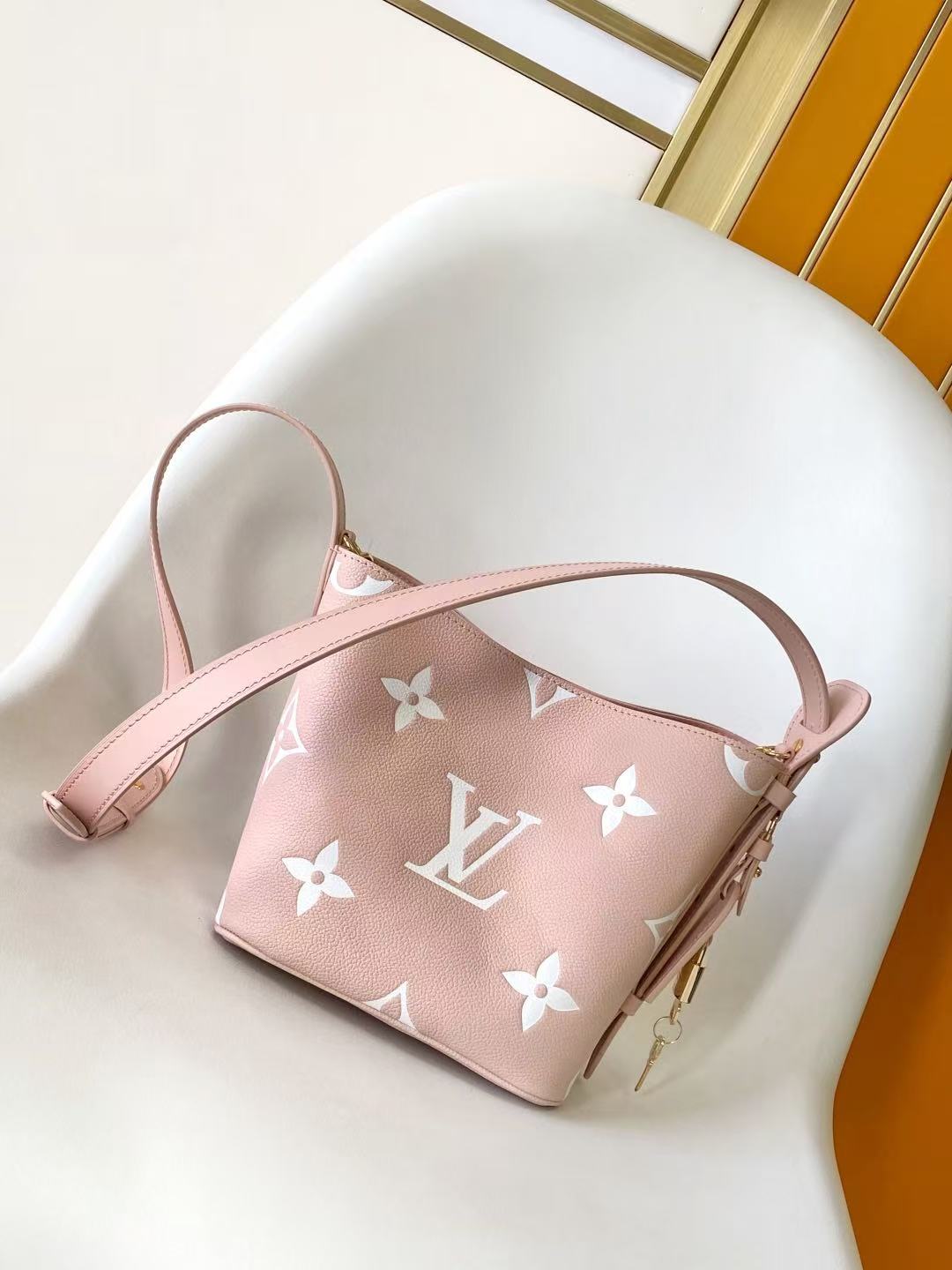Louis Vuitton LV All In BB Pink bucket bag m46294