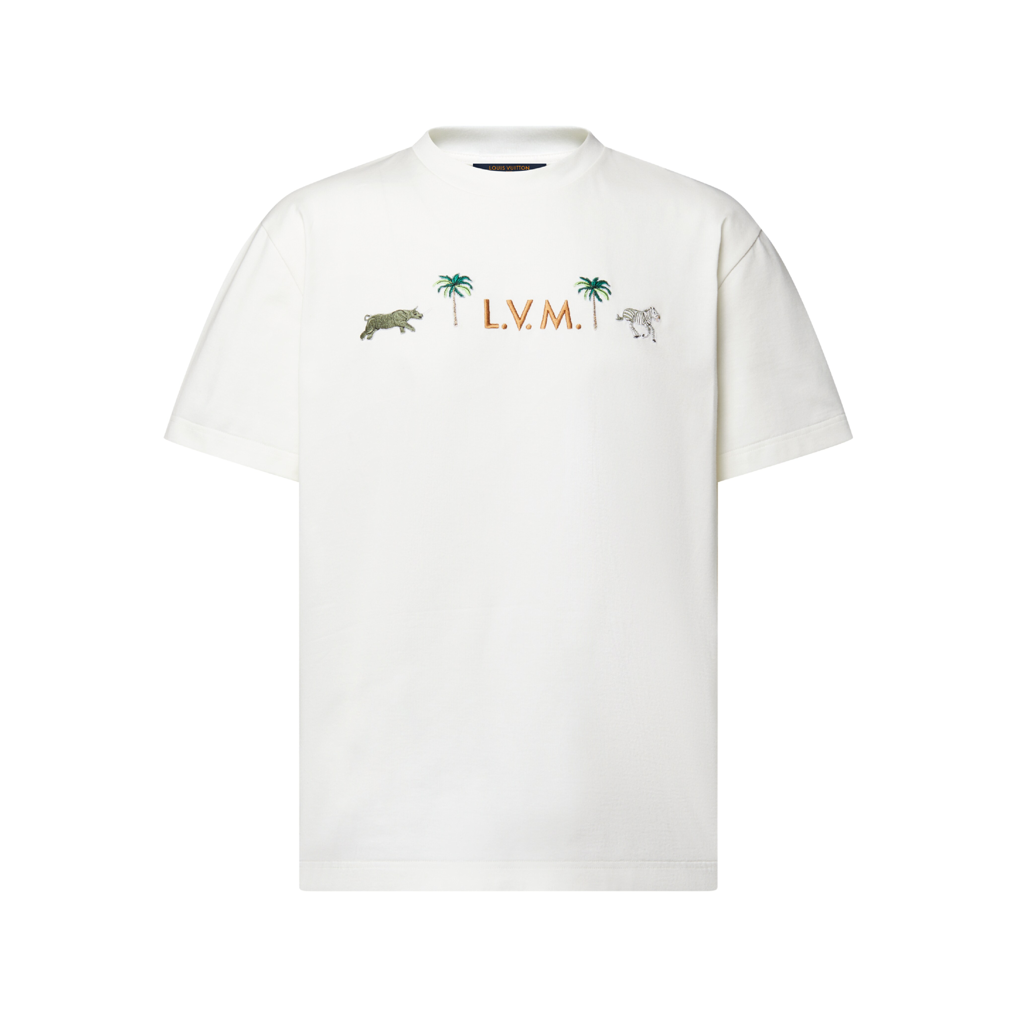 LV × ザ･ダージリン リミテッド エンブロイダリー ショートスリーブ クルーネック