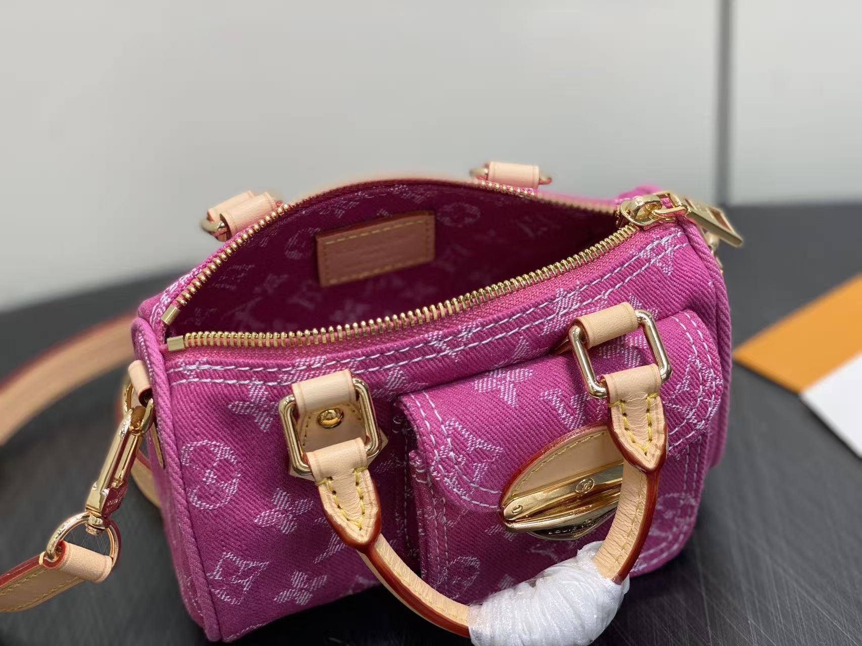 Louis Vuitton Speedy Pillow Bag NANO SPEEDY Handbag