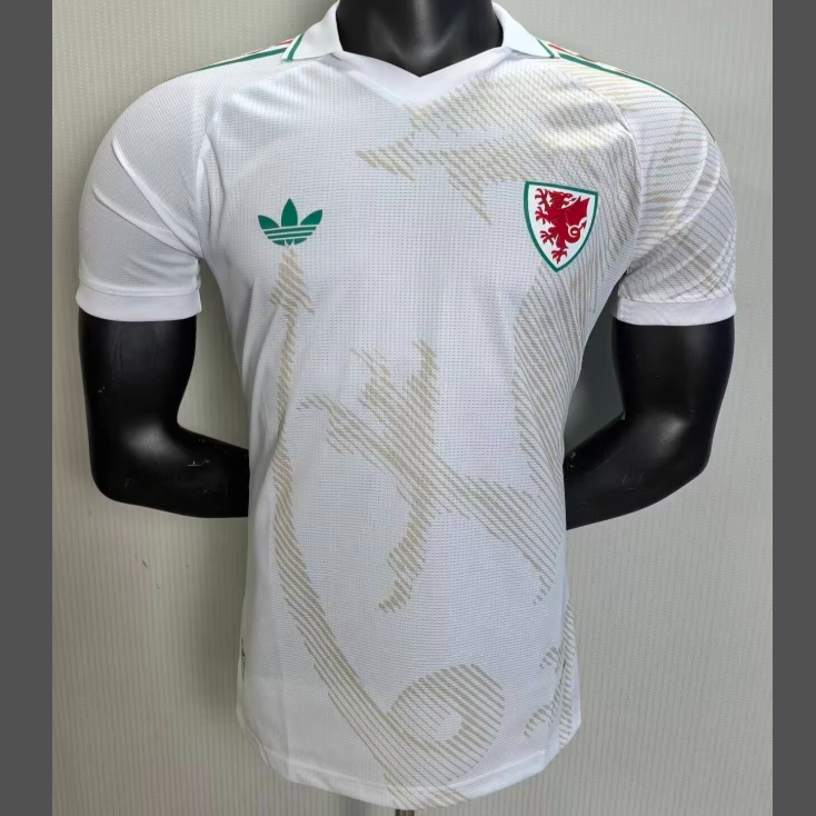 Player 2026 Mens Wales World Cup Away Jersey  S-2XL