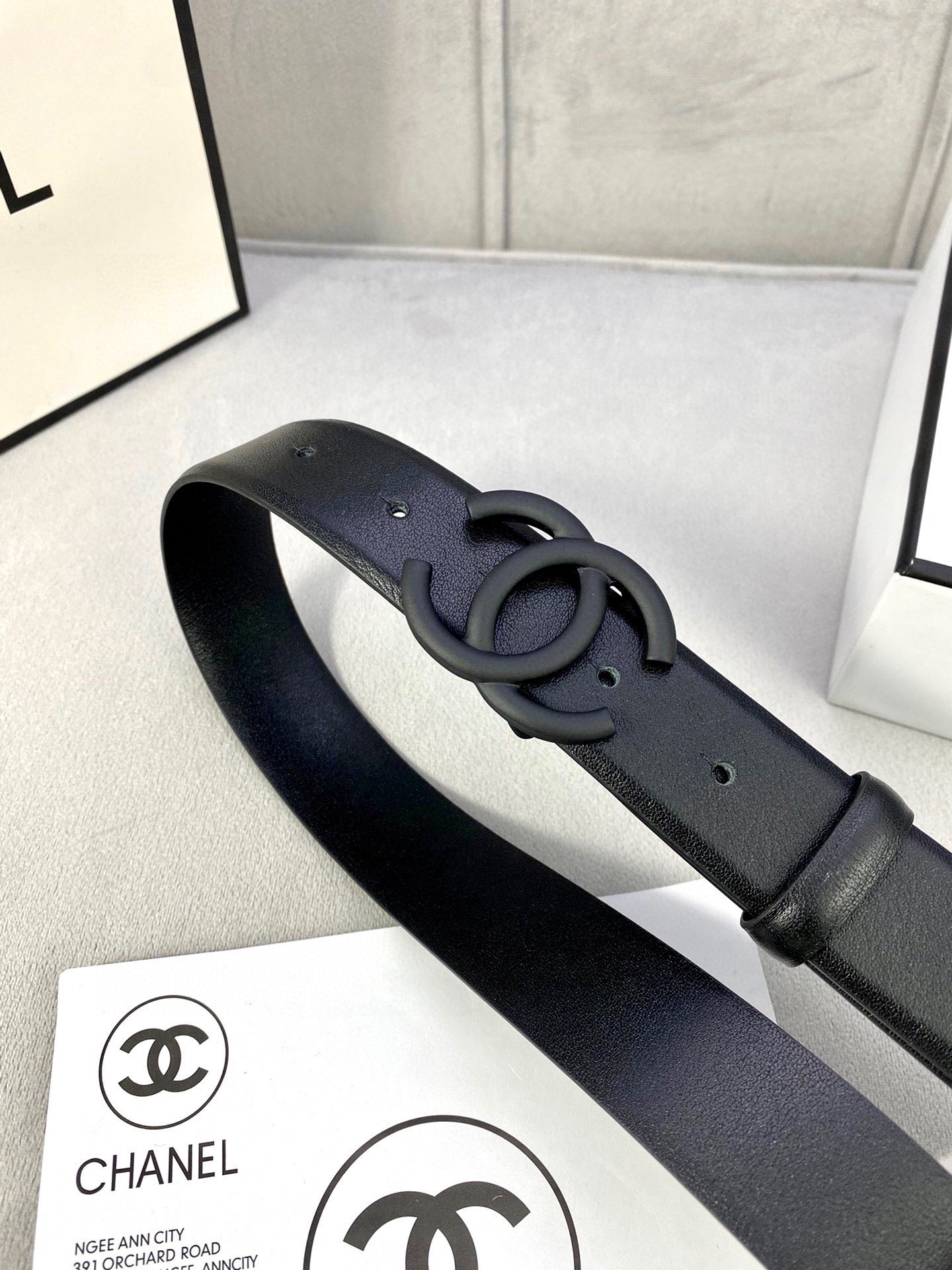 Chanel Classic CC Buckle Reversible Belt 3cm