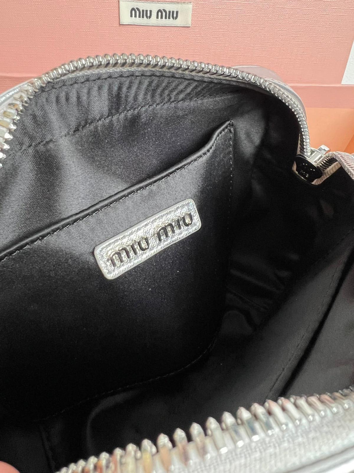MIuMIu silver handbag