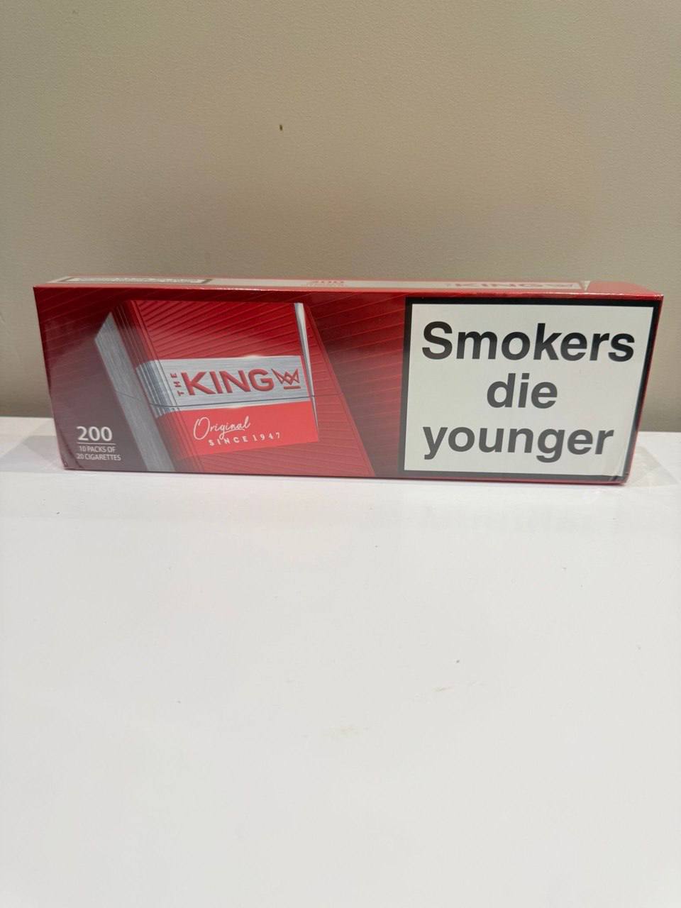 Red King 20s Cigarettes