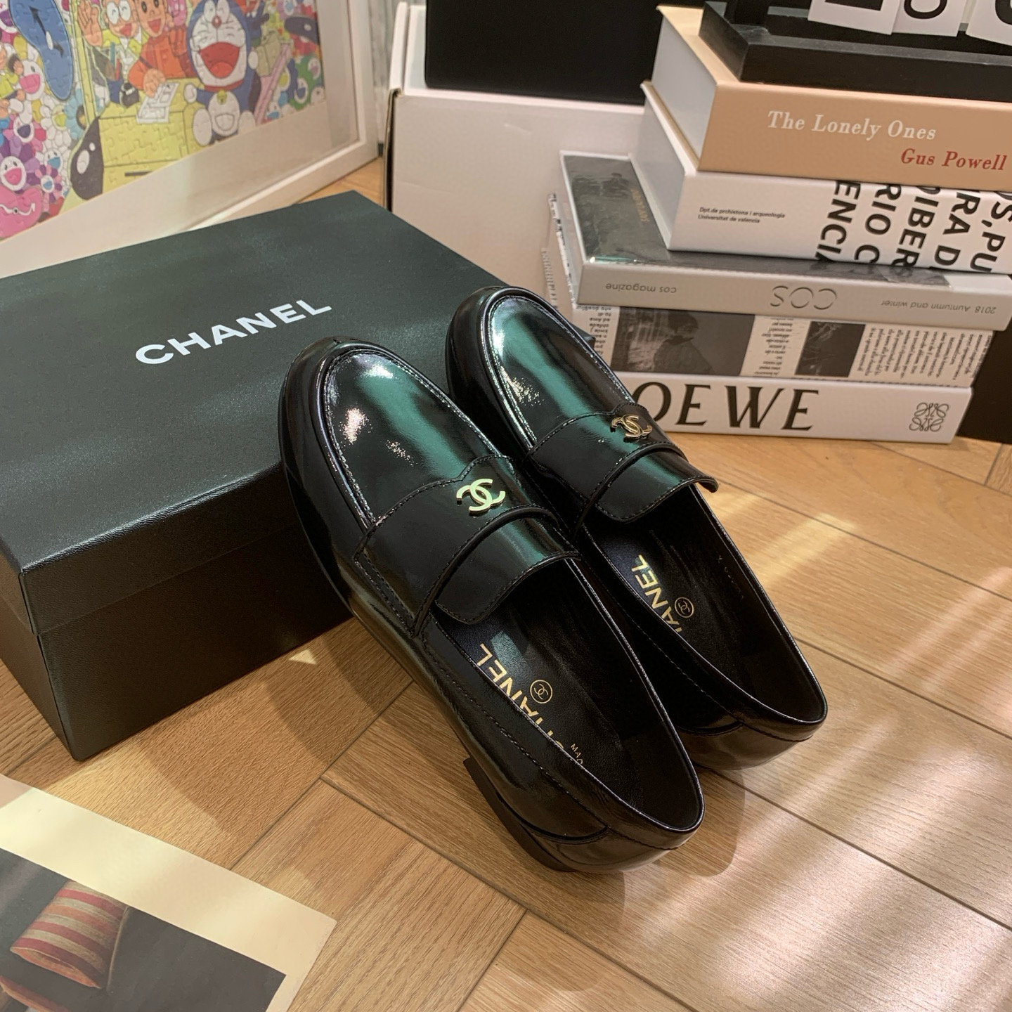Chanel Leather Loafers
