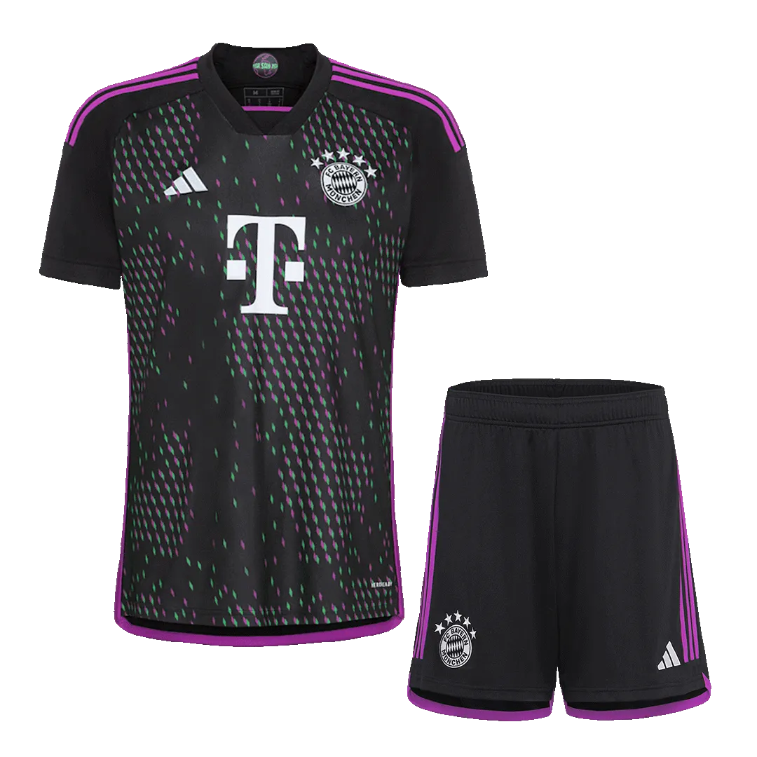 23-24 Bayern Munich Away Whole Kit （Jersey+Shorts+Socks）