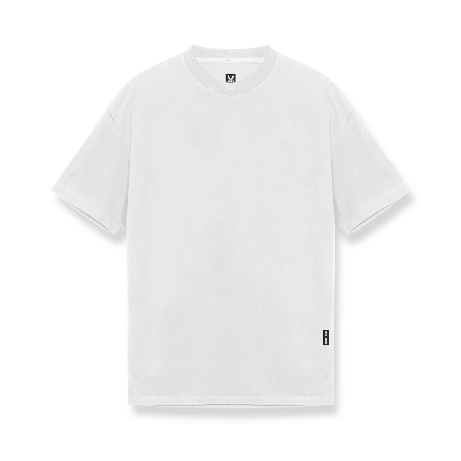 0797. Tech Essential Relaxed Tee - White