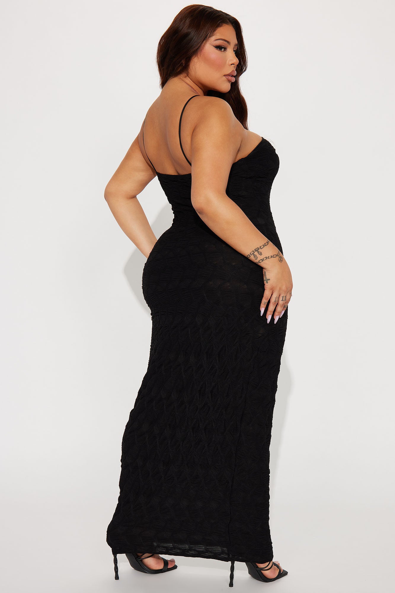No Rings Attached Maxi Dress - Black