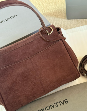Balenciaga chamois leather handbag