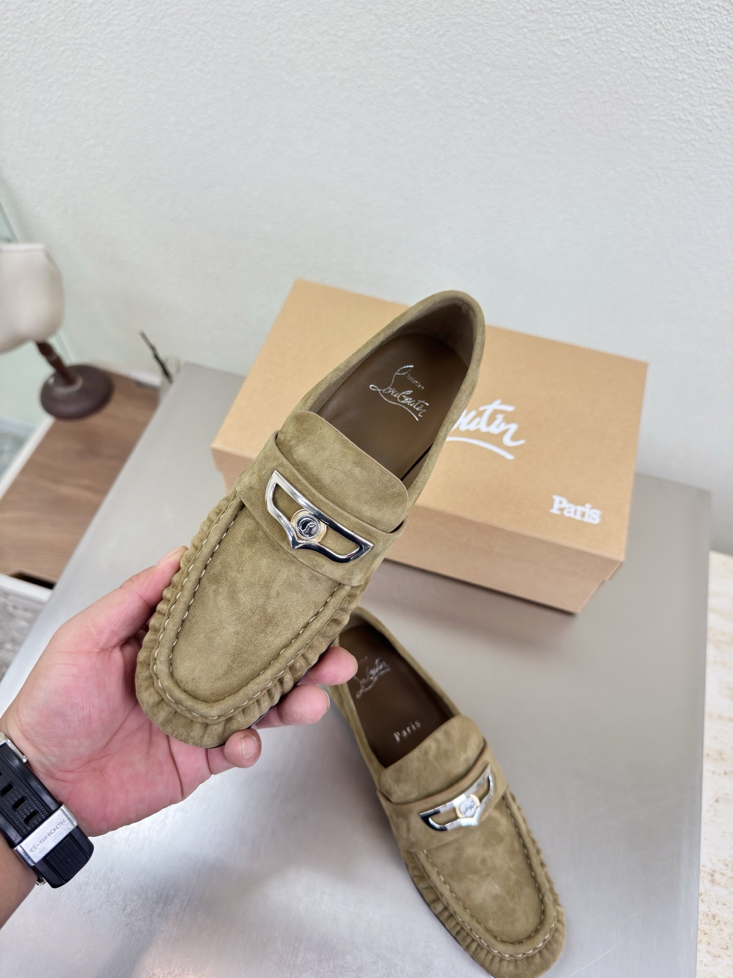 Christian Loubutin Women's Loafer
