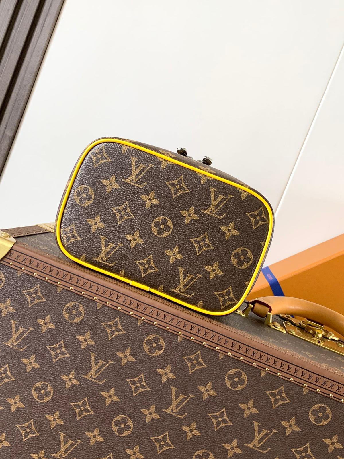 Louis Vuitton LV Makeup Box Nice Mini Pondichery Pink M12650