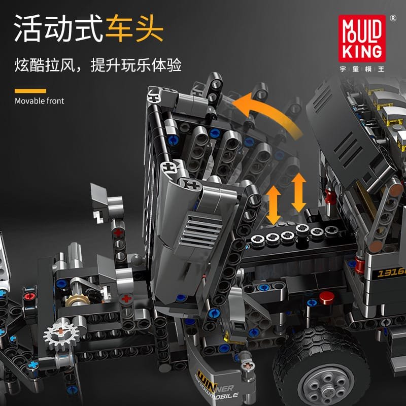 MOULD KING 13166 - Snowplow MACK Granite