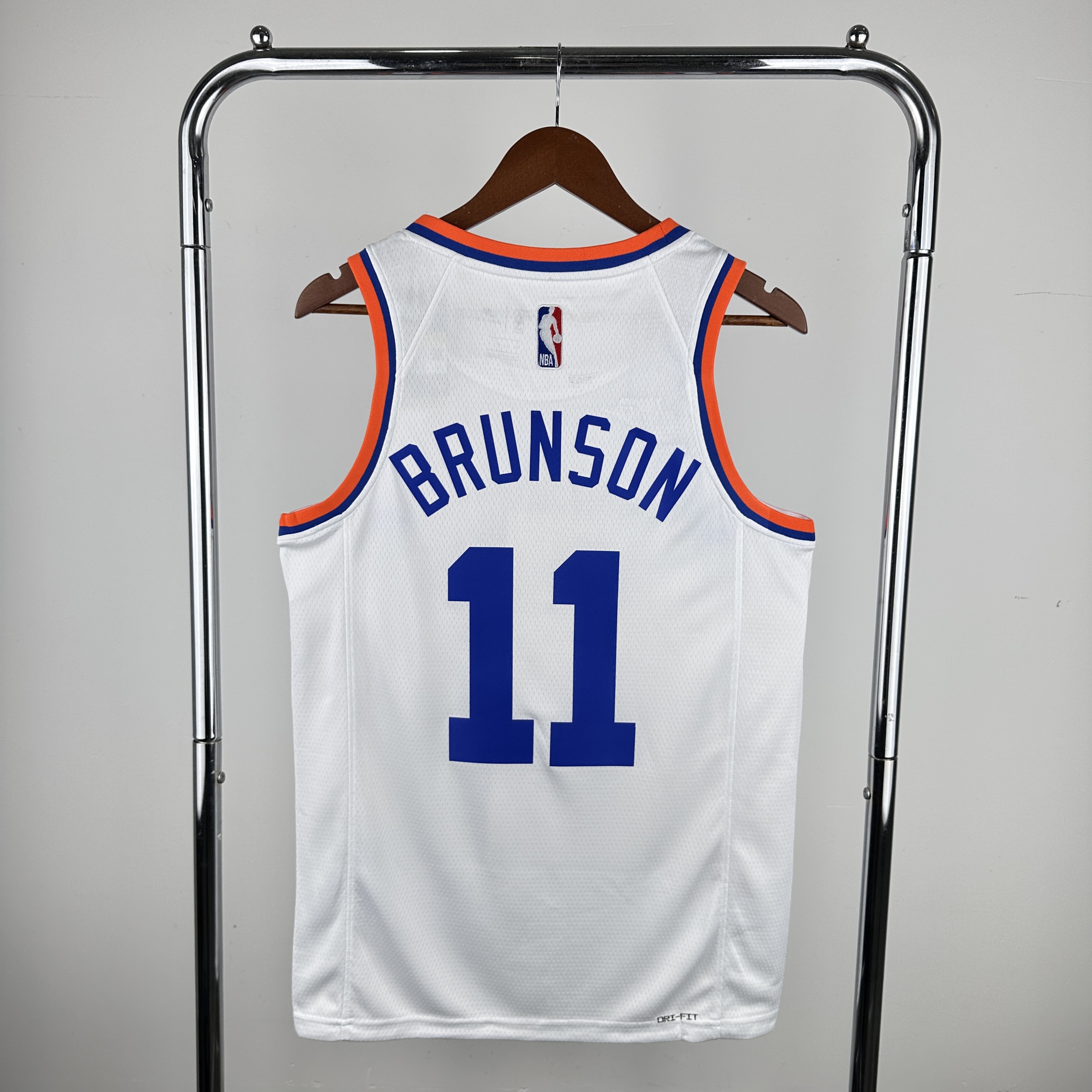 75th YEARS New York Knicks White   No.11
