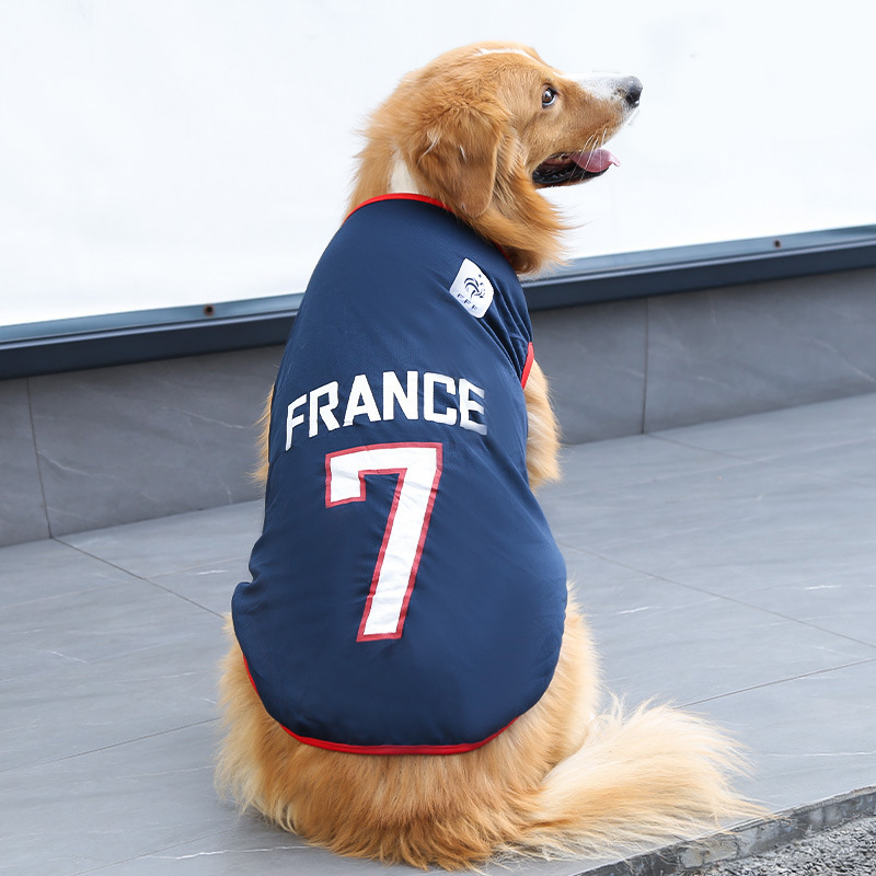 Pet jerseys, pet supplies, national team dog T-shirts