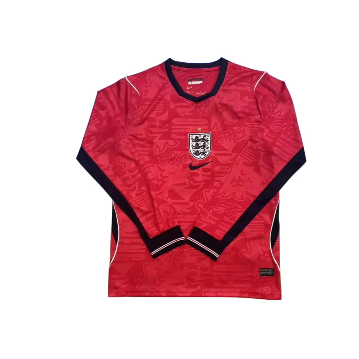 2026 England Away Long Sleeve Jersey S-3XL