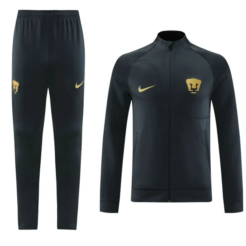 Pumas UNAM 2023/24 Training Kit Jacket+Pants Black