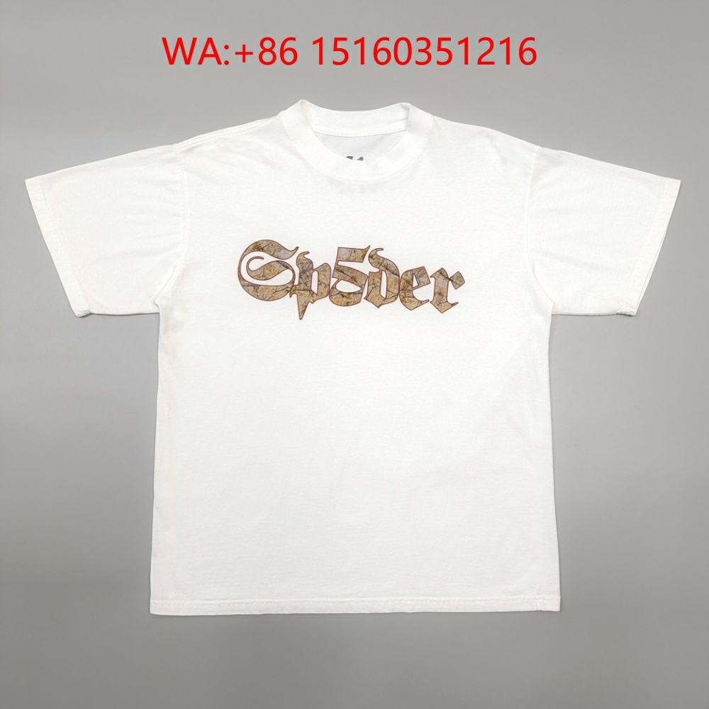 1:1 SP5DER WORLDWIDE T-shirt 01 Collection for men, Streetwear tee