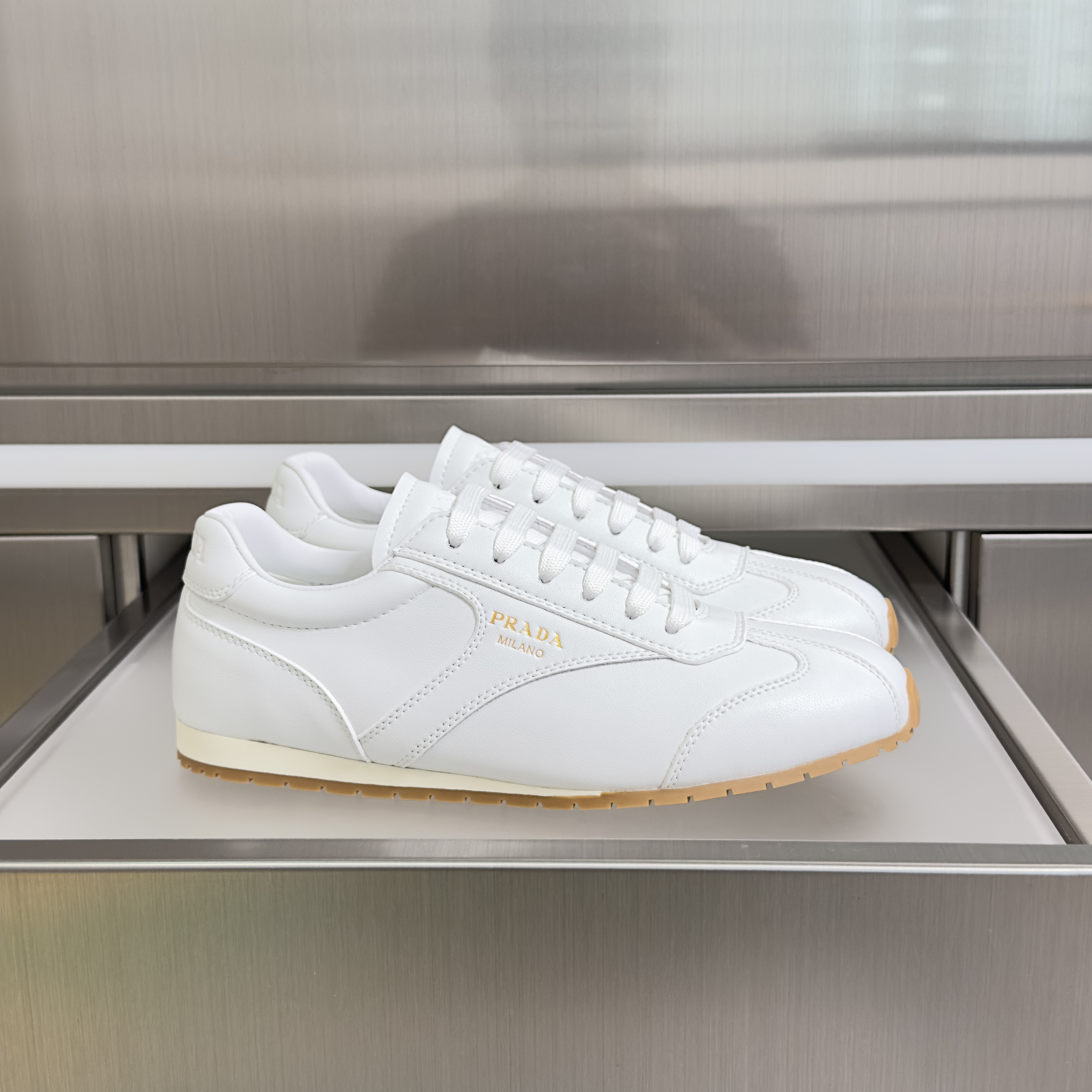Prada Women's Leather Sneaker