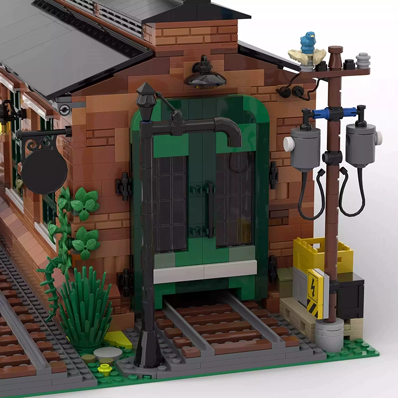 MOC 910033 - Old Train Engine Shed
