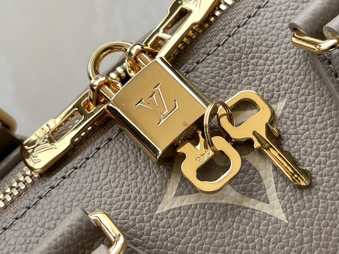 Louis Vuitton LV Speedy Bandouliere Grey M46575