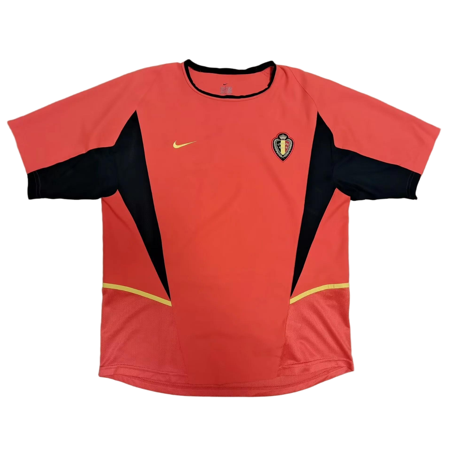 Retro 2002 Belgium Away Jersey red S-XXL