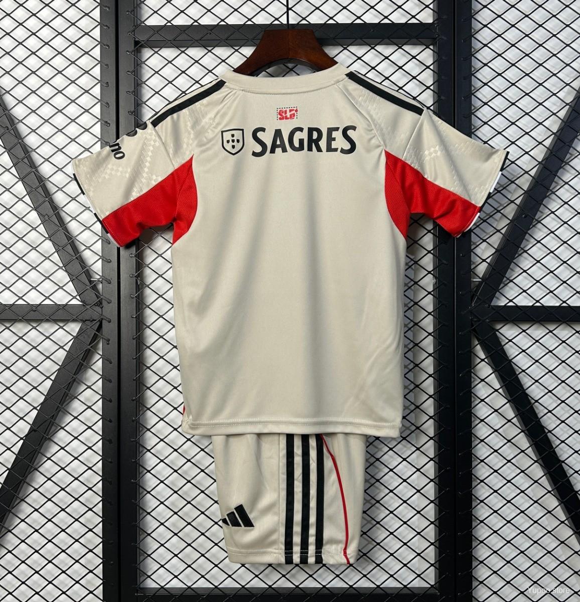 25/26 Kids Benfica Away Jersey 16-28
