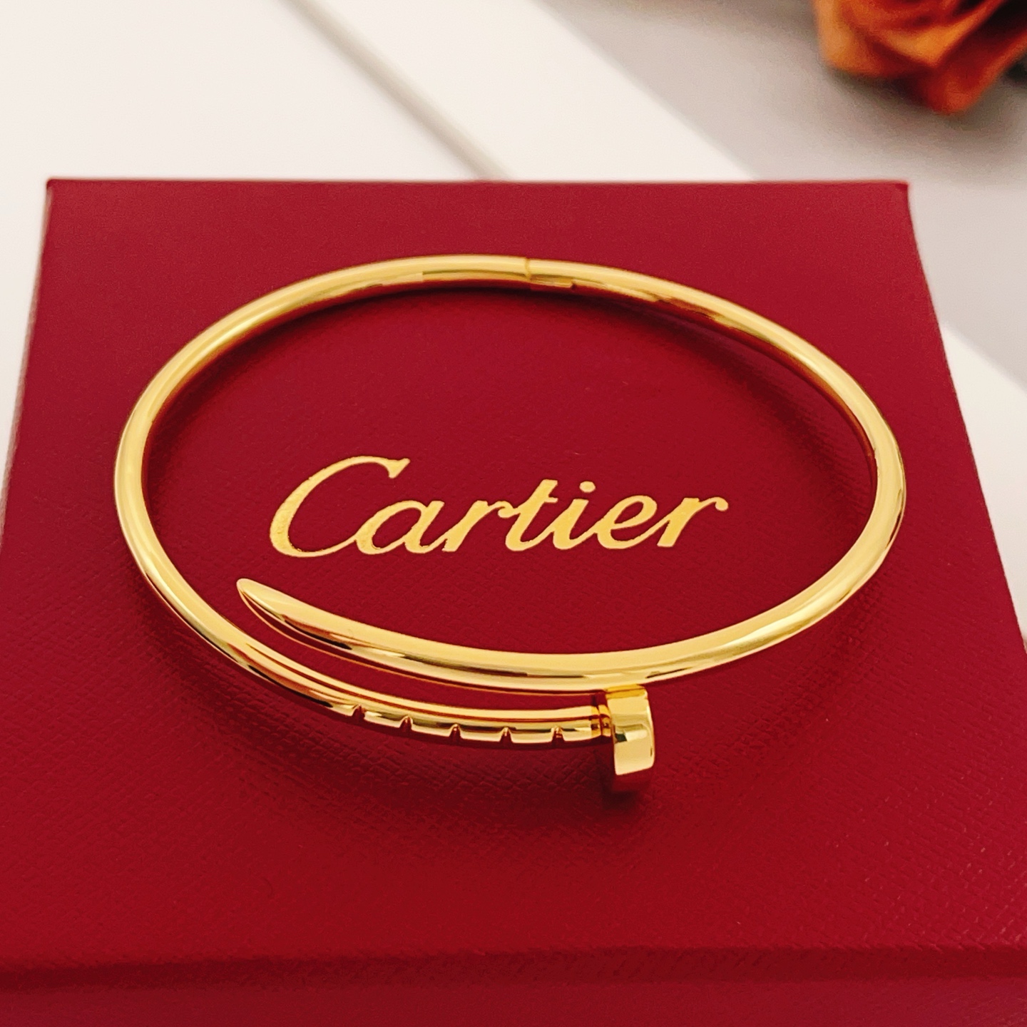 Cartier Fashion Designer Bracelet 17cm-Gold
