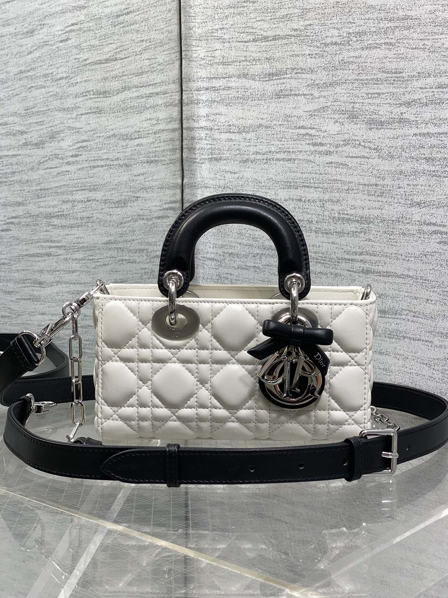 Dior Mini Lady D-Joy Bag in Cannage Lambskin