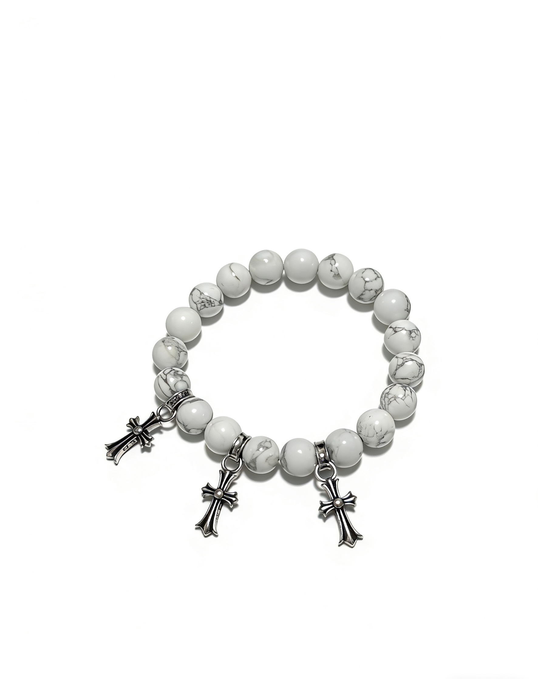 Chrome Hearts Vintage Multi-Element Agate Bracelet