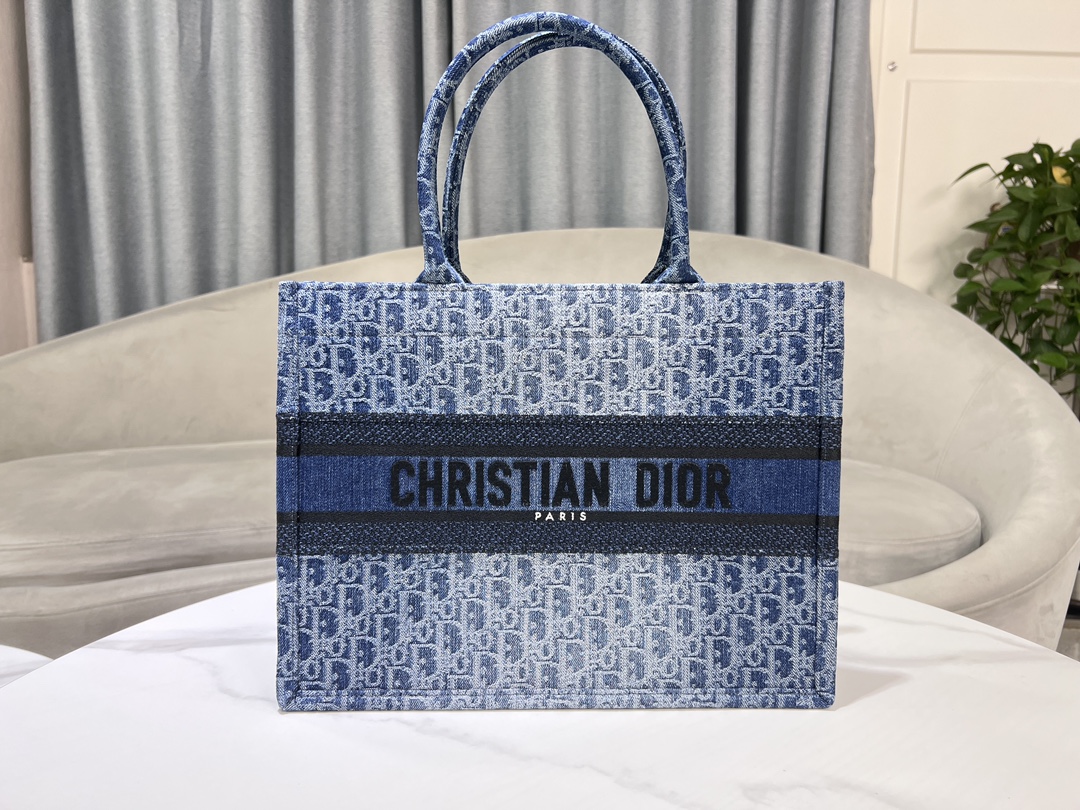 Dior Medium Embroidered Book Tote