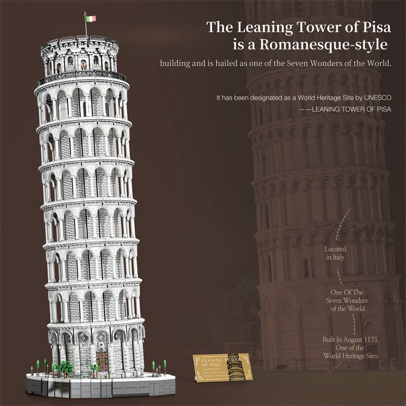 ReoBrix 66205 - Leaning Tower of Pisa