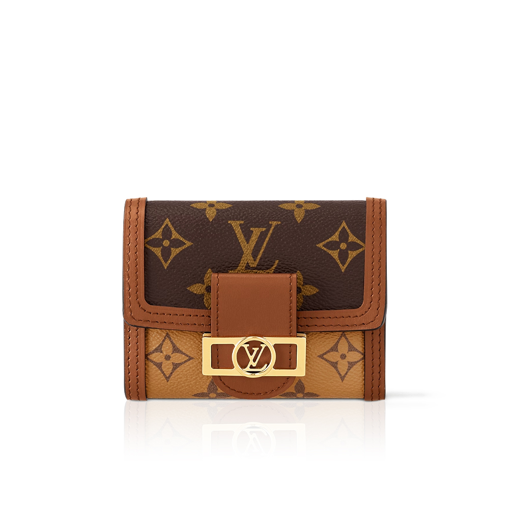LOUIS VUITTON LV Dauphine Compact Wallet CARD HOLDER
