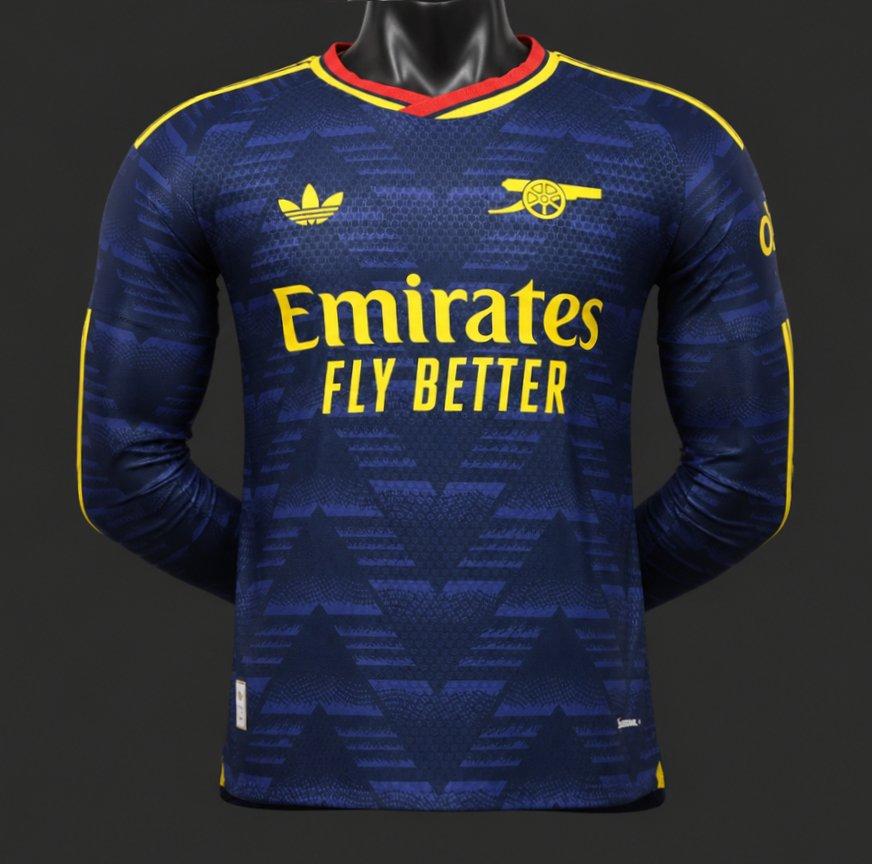 Player Version 26/27 Arsenal Away Long Sleeve Jersey S-3XL
