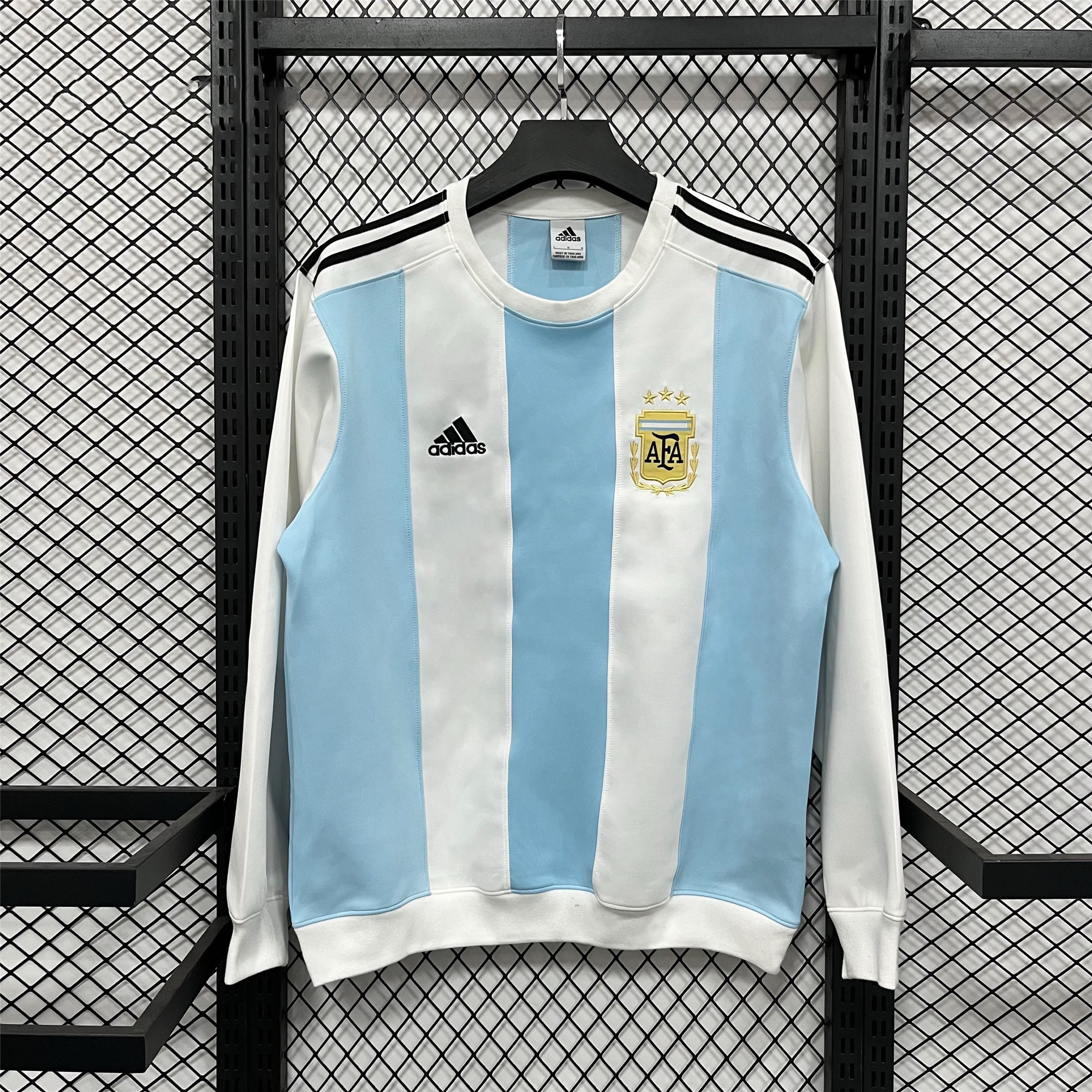 Argentina Hoodless Sweatshirt Training  Jersey 25/26 | Soc Jersey - Premium Football Jersey