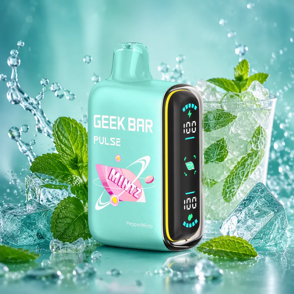 Geek Bar Pulse 15K Disposable Vape - PepperMintz