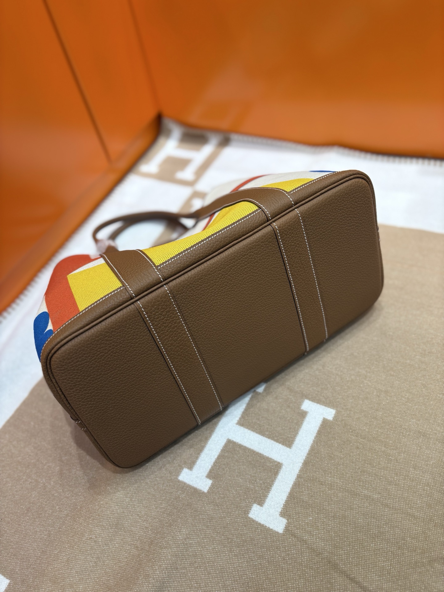 Hermes Garden Party Graffiti Handbag