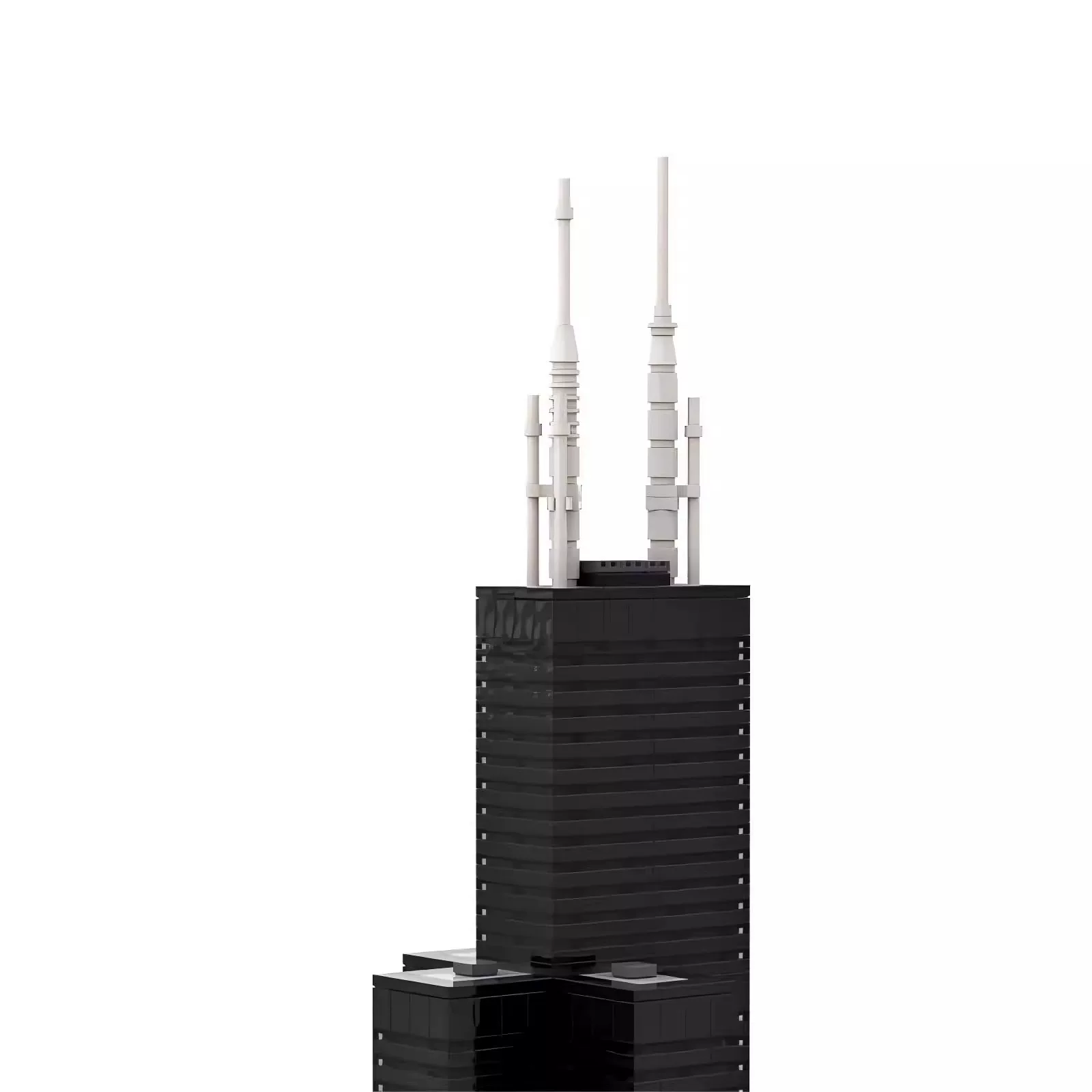 MOC 127024 - Willis Tower 1:800 Scale