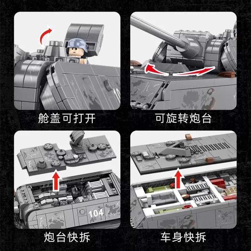 Panlos 628009 - Panzer VIII Maus