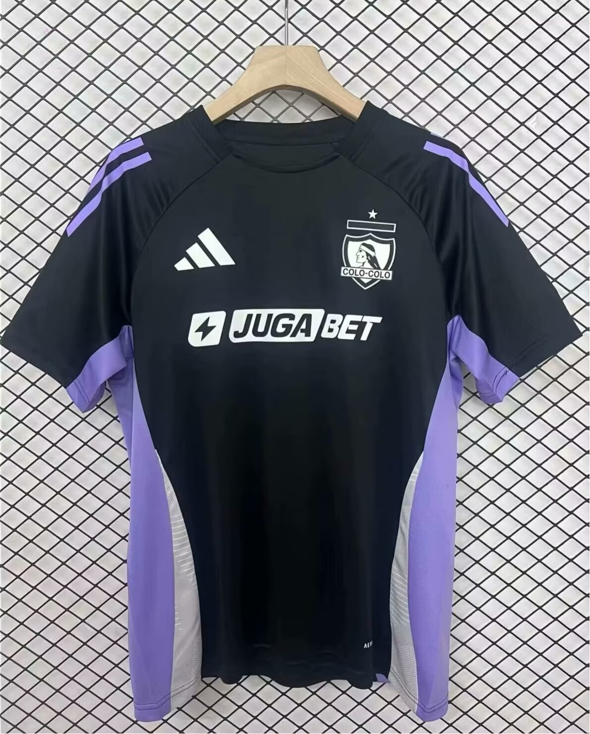 2526 Colo-Colo black training suit S-4XL