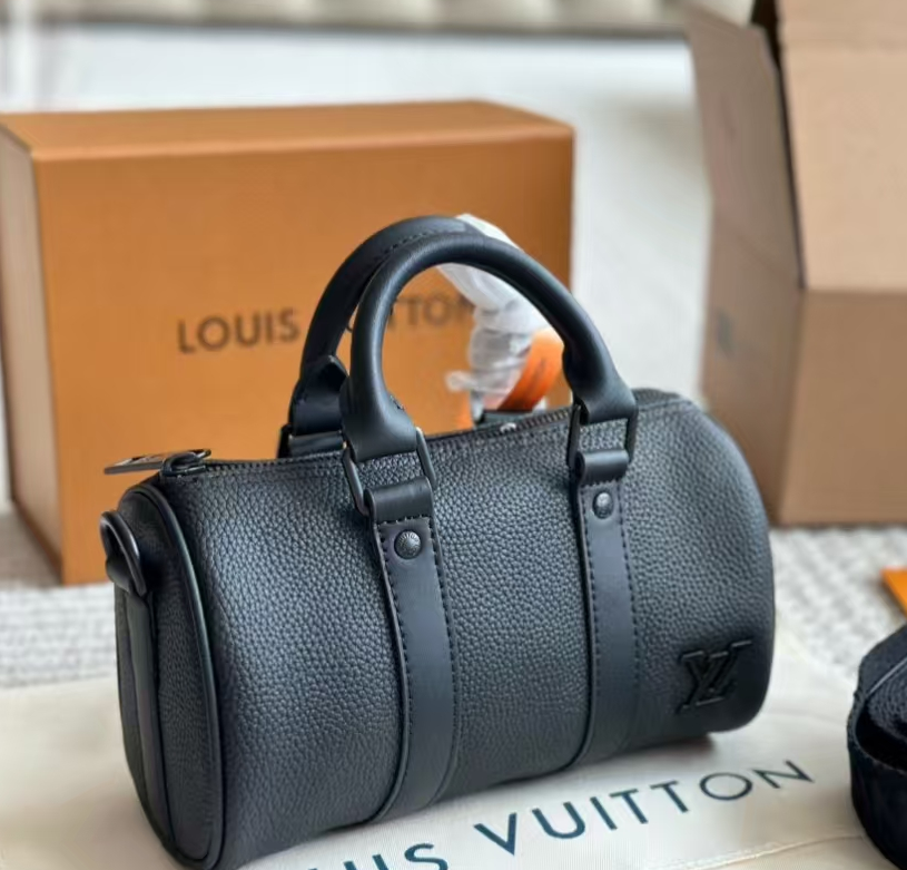 Louis Vuitton LV Keepal Black Warrior Pillow Bag