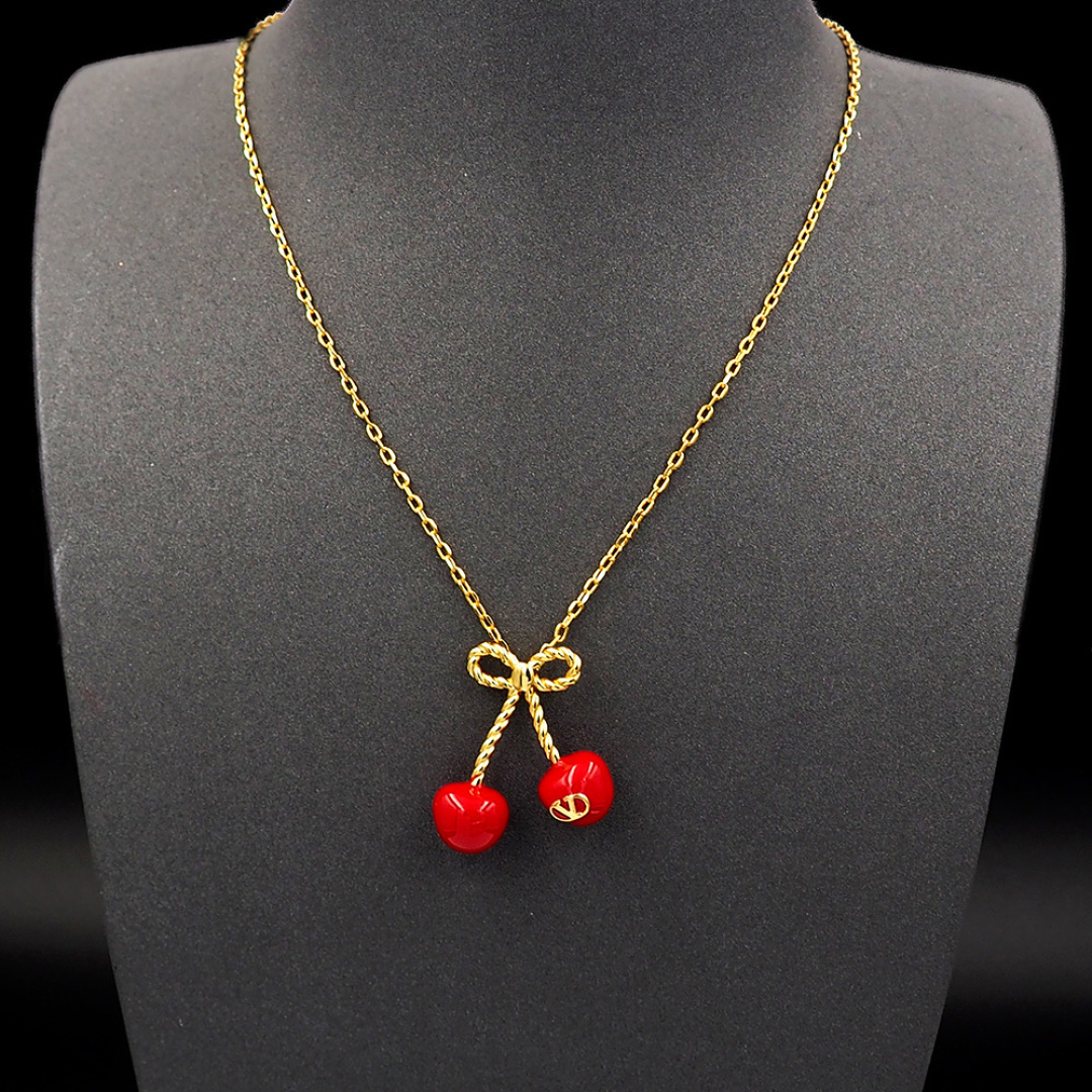 Valentino Cherry Necklace