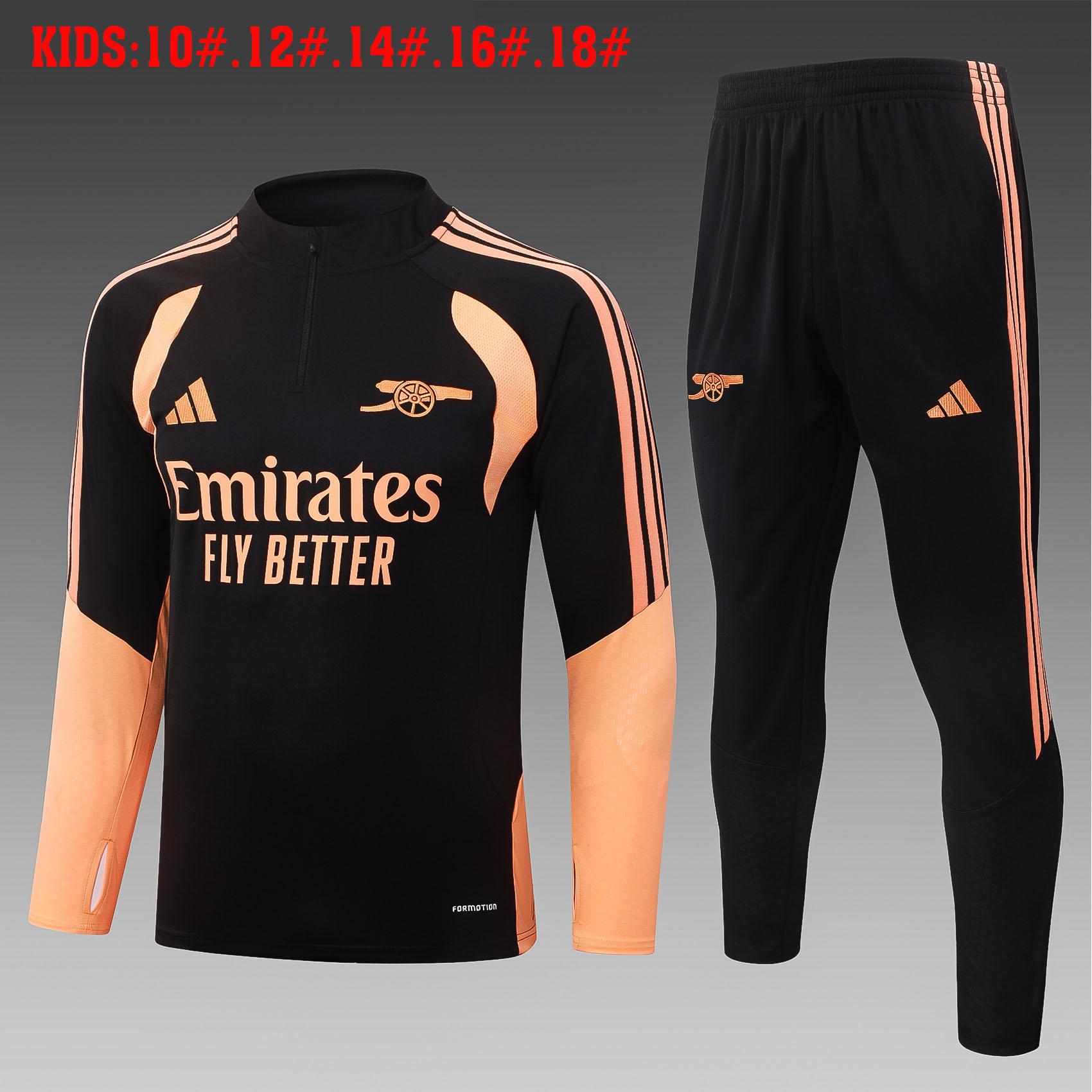 Arsenal Kids Training Suit 26/27 | Soc Jersey - Premium Football Jersey