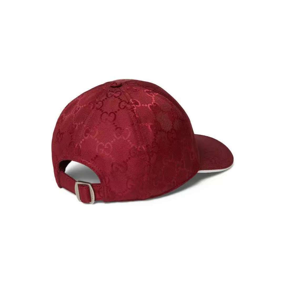 Gucci Red GG Baseball Cap