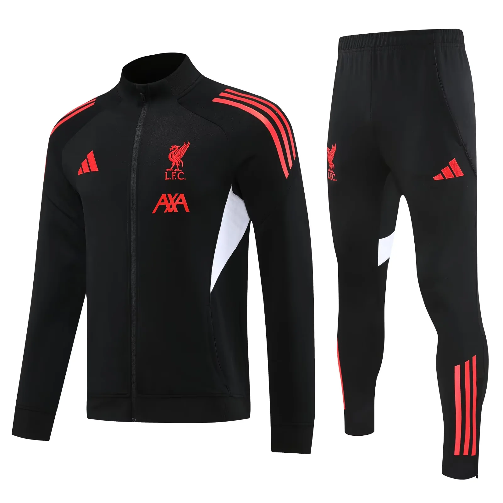2526 LVP Full zipper Training suit Black