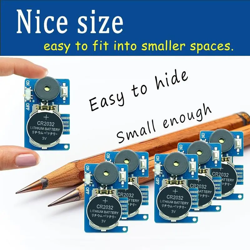 Unfindable Cricket Prank Noisemaker - Hidden Stealth Beeper with Random 3-20 Minute Intervals - Ultra-Long Battery Life for Office & Home Pranks