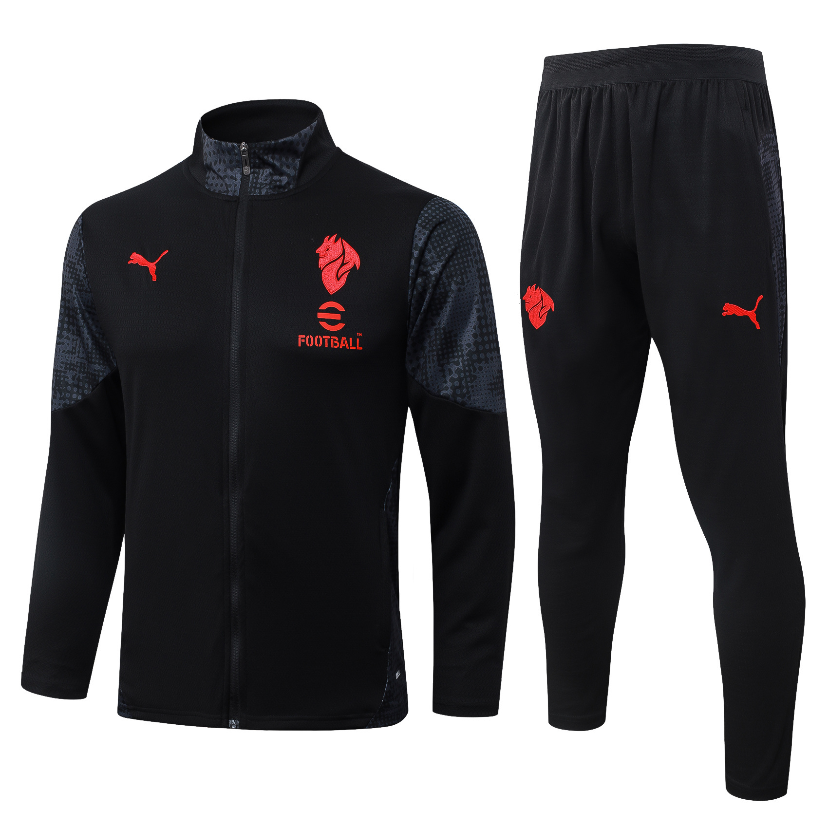AC Milan Training Jacket Suit 25/26 | Soc Jersey - Premium Football Jersey