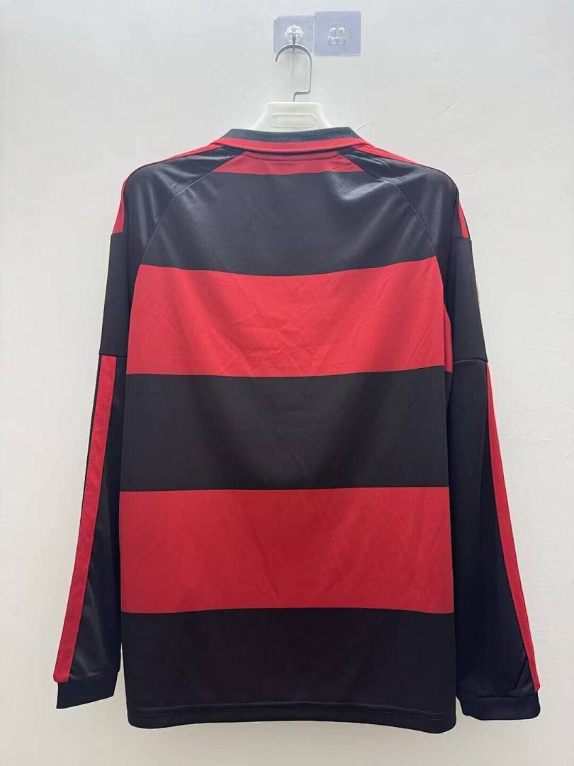 Flamengo Home Long Sleeves Jersey Fan Version 26/27