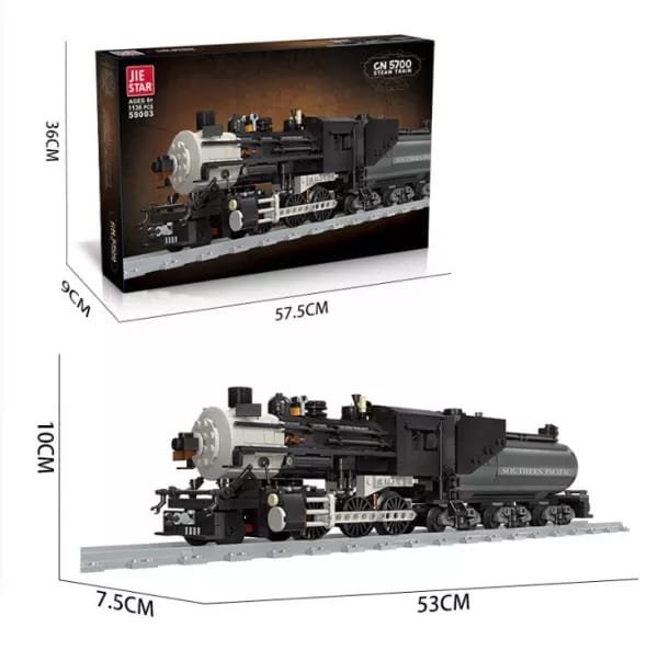 JieStar 59003 - CN5700 Steam Train