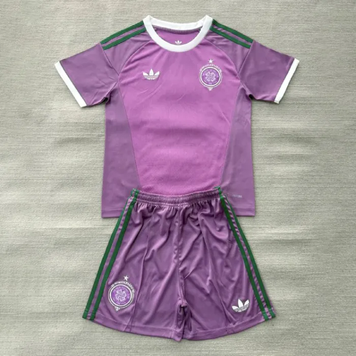 Kids Celtic Away Goalkeeper Suit 26/27 | Soc Jersey - Premium Football Jersey