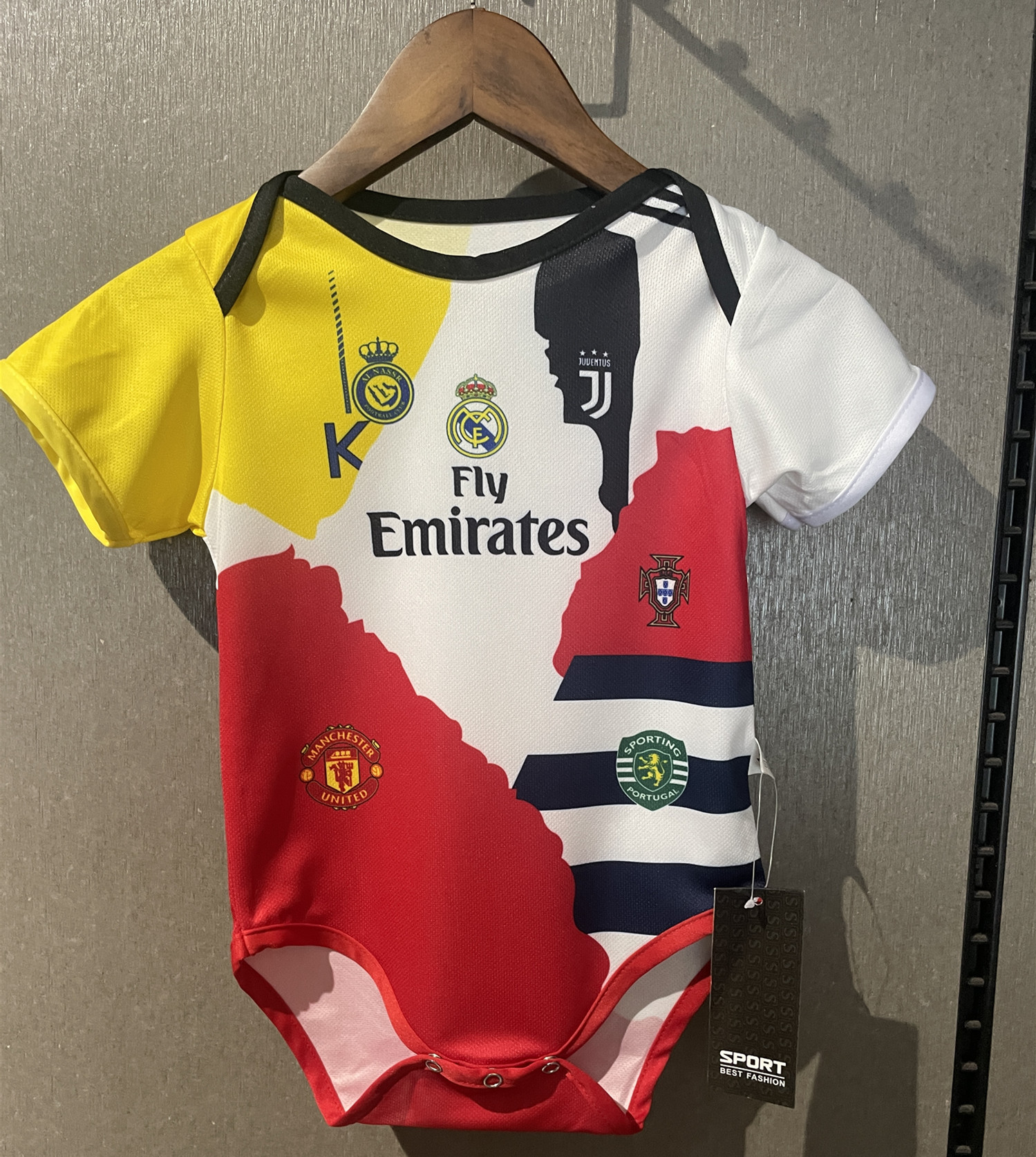 Al-Nassr CR7 GOAT Limited Edition Baby Jersey 25/26
